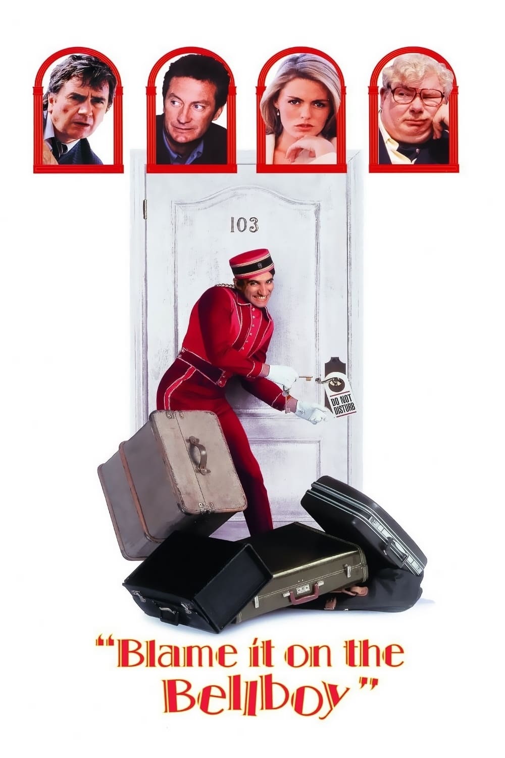 Постер Blame It on the Bellboy